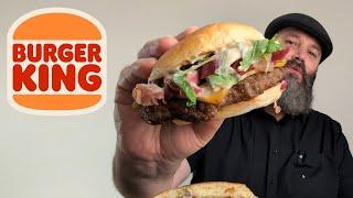 Burger Kings NEW Smoked Cheddar and Bacon Collection. 