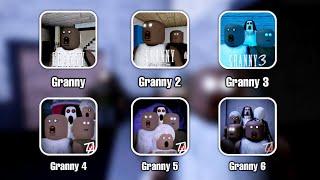 Granny 1 2 3 4 5 6 Roblox Multiplayer Full Gameplay  Granny Roblox New Update  Granny 5 Roblox