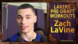 Lakers Pre-Draft Workout Zach LaVine After 46 Inch Vertical