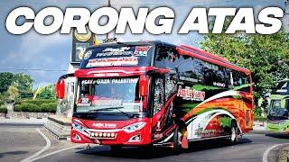 BASURI CORONG ATAS  PESONA BUS ARTIS AQILLA TRANS RAHWANA #SAV GAZA PALESTINE