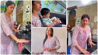ऐसे मौसम में किसको घूमने का मन न करे  House Cleaning Vlog Indian Mom Saree  Indian Vlog #vlogger