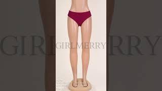 GIRLMERRY High quality sexy plus size 5 colors bikini bottoms Wholesale BA015573