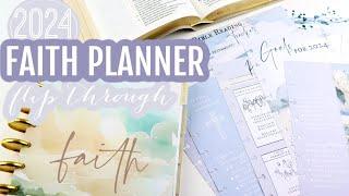 ️ 2024 Faith Planner Set Up & Flip Through  Part 1  War Binder