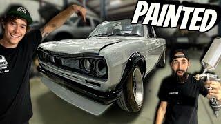 36 PAINTING THE Datsun SUNNY