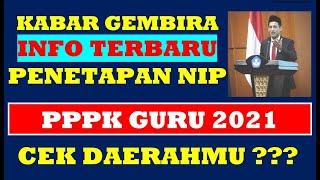 Kabar Gembira Tentang Info Terbaru Penetapan NIP PPPK Guru 2021