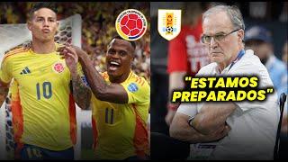 EL AVISO DE BIELSA ANTES DEL COLOMBIA VS URUGUAY EN SEMIFINALES