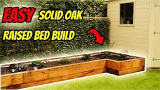 Build an Oak Sleeper Raised Bed  ULTIMATE Guide