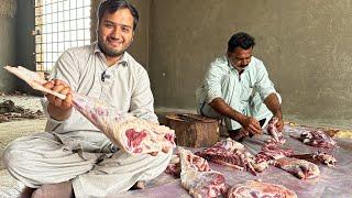 Goat Cutting Skills  How to store meat properly full Guide