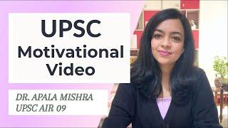 Apala Mishra strategy for UPSC  UPSC Motivational Video  IFS Apala Mishra UPSC Topper #upsc