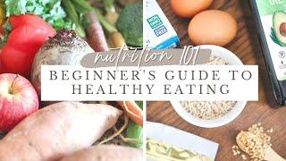 NUTRITION 101  Beginners Guide to Healthy Eating