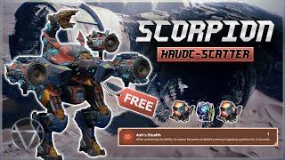 WR  FREE Scorpion w Havoc Scatter WORTH It? – Mk3 Gameplay  War Robots