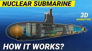Submarine Nuclear Power  Engineering behind it Nuclear Reactor How it Works