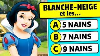  Connais-tu les PRINCESSES DISNEY...?  Quiz de Culture Générale Disney