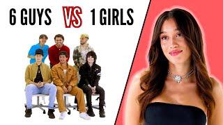 6 Guys Blind Dating 1 Girl