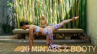 20 MIN ABS & BOOTY WORKOUT  At-Home Pilates No Equipment