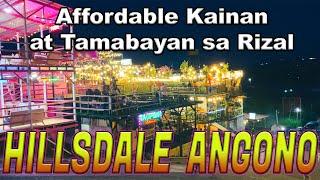 HILLSDALE ANGONO  TAGPUAN   SKYVIEW CAFE  CAFE IN THE SKY  SKYLOUNGE DINER  WONDER PLACE  4K