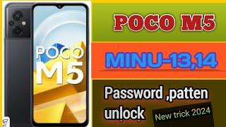 Poco M5 Patten Unlock  2023