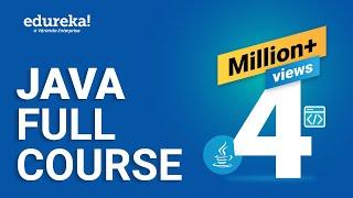 Java Full Course in 10 Hours  Java Tutorial for Beginners 2024  Java Online Training  Edureka