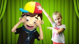 Head shoulders knees and toes songs for kids with Dussi and Kussi 0+