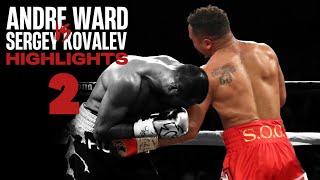 Andre Ward vs Sergey Kovalev 2  HIGHLIGHTS