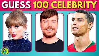 Guess The Famous Person In 3 Seconds  100 MOST FAMOUS PEOPLE IN THE WORLD