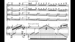 Béla Bartók - Piano Quintet Sz23 1904 Score-Video