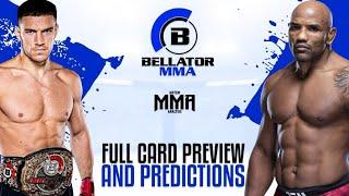 Bellator 297 Nemkov vs. Romero Full Card Preview and Predictions