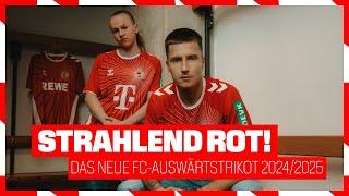 FC-Auswärtstrikot 202425 Strahlend rot  1. FC Köln