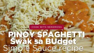 PINOY- SPAGHETTI SWAK.. #spaghetti #youtubevideo #pinoyspaghetti