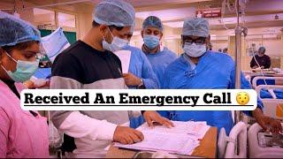 Received An Emergency Call  Dr Amir AIIMS