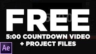 Free 5min Countdown Video AND After Effects Project  Church Media  Sharefaith.com