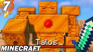 Le combat contre le Boss Talos  Minecraft Mythes & Dragons 7