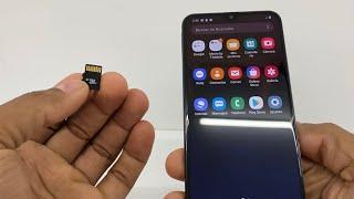 How to fix Samsung A10 A20 A30 A50 SD card Not detected