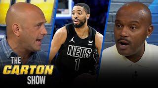 Knicks trade for Mikal Bridges Does he make New York a title contender?  NBA  THE CARTON SHOW