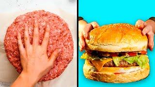 29 KITCHEN HACKS THAT WILL SHAKE YOU TO THE CORE  Giant Food Challenge by 5-MInute Recipes