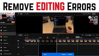 How to REMOVE MISTAKES from a published YouTube video