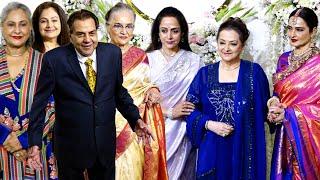 Aamir Khan’s Daughter Wedding Reception - DharmendraHema MaliniRekhaJayaSaira BanuA. R. Rahman