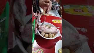 Bakso cumi kuah mercon dibalikpapan bikin ngiler