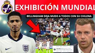  BELLINGHAM DEJA MUDO A JOTA JORDI CON SU EXHIBICIÓN INGLATERRA VS ESLOVAQUIA 2-1 CHILENA BRUTAL