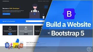 Bootstrap 5 Crash Course  Website Build & Deploy