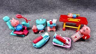 3 Minutes Satisfying with Unboxing Dental Hospital Peppa Pig Toys ASMR