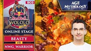 Age of Mythology Retold - Red Bull Wololo Qualifiers - Beasty vs NWG Warrior