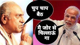 Modi vs Amrish Puri Comedy Funny Video  Pavya Mashup 