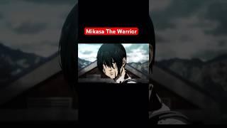 Anime’s Ultimate Female Warrior Mikasa Ackerman #anime #aot #attackontitanedit #onepiece