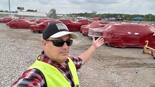 Why are ALL these Cars and Trucks Wrapped in RED BAGS at IAA?