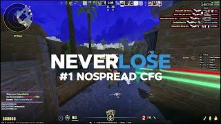 ⭐ #1 NOSPREAD CFG ON THE MARKET  ft. Neverlose.cc ⭐