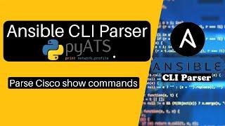 Ansible PyATS CLI Parser  Easily Parse device show command using Cisco PyATS Genie parser