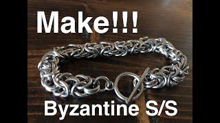 Byzantine Chainmail Bracelet How-To