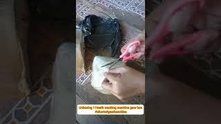 Unboxing 11teeth washing machine gear box#shortsvideo #youtubeshorts