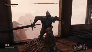 Defeat Armored Warrior  Mt. Kongo  Sekiro Shadows Die Twice